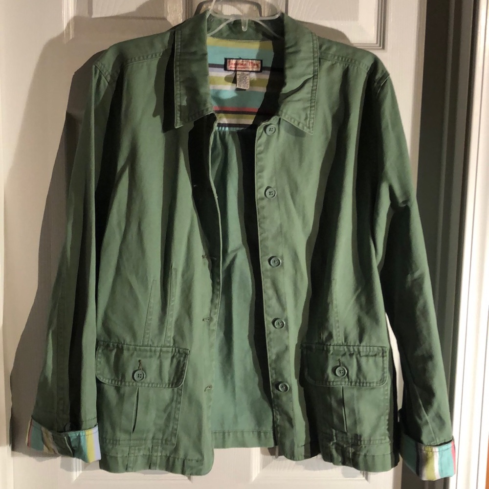 Jamaica Bay light green jacket